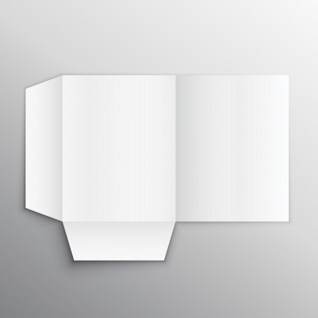 Vector Gratis folder, mock up