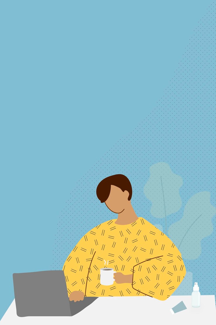 Vector Gratis follow the news and stay home covid-9 awareness vector