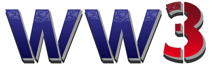 Vector Gratis font design with word world war 3