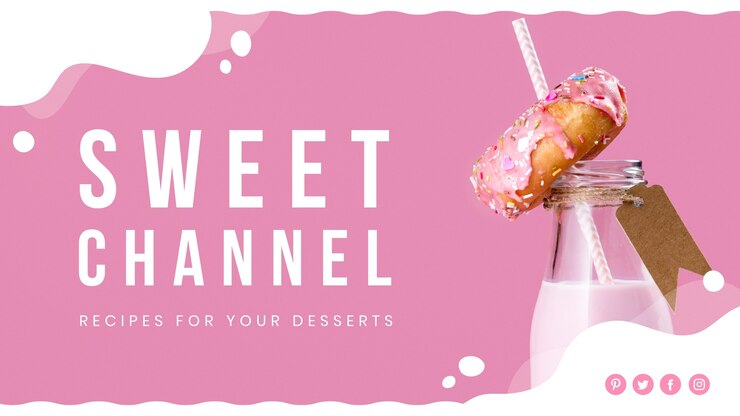 Vector Gratis food youtube cover