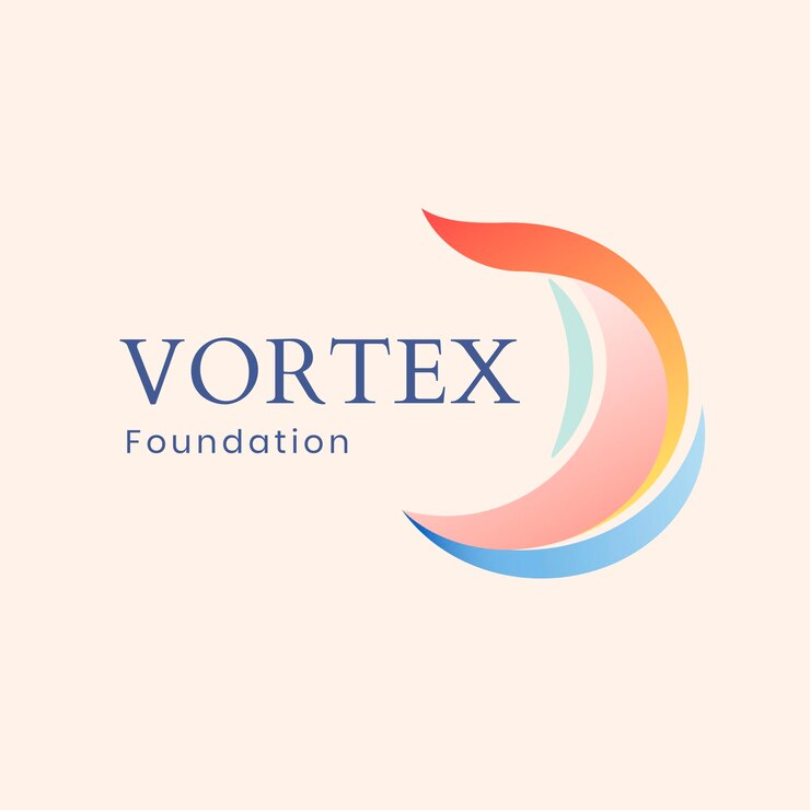 Vector Gratis foundation business logo template, modern ocean wave design vector