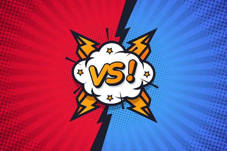 Vector Gratis frame background comic style