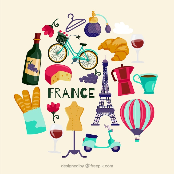 Vector Gratis france symbol collection
