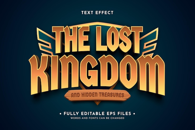 Vector Gratis game logo text effect