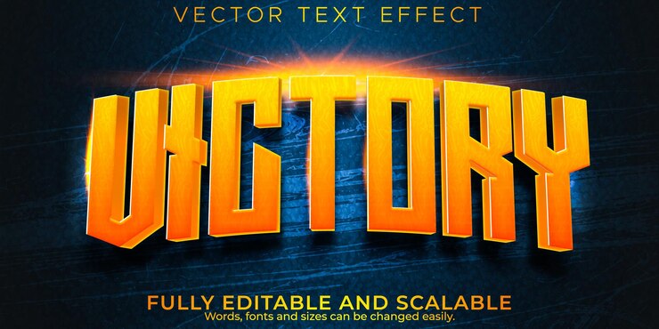 Vector Gratis gaming cartoon text effect; editable game and funny text style
