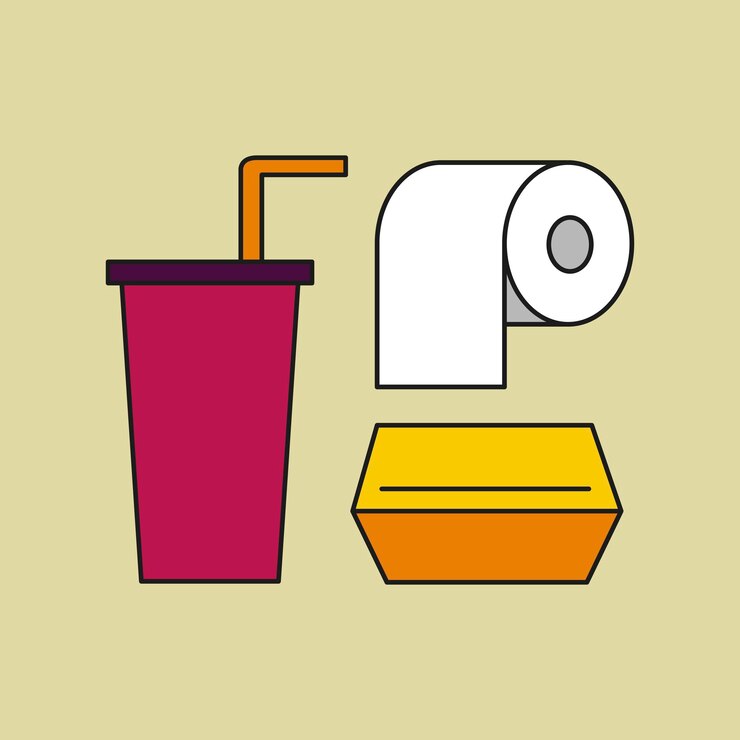 Vector Gratis general waste environment icon design element vector