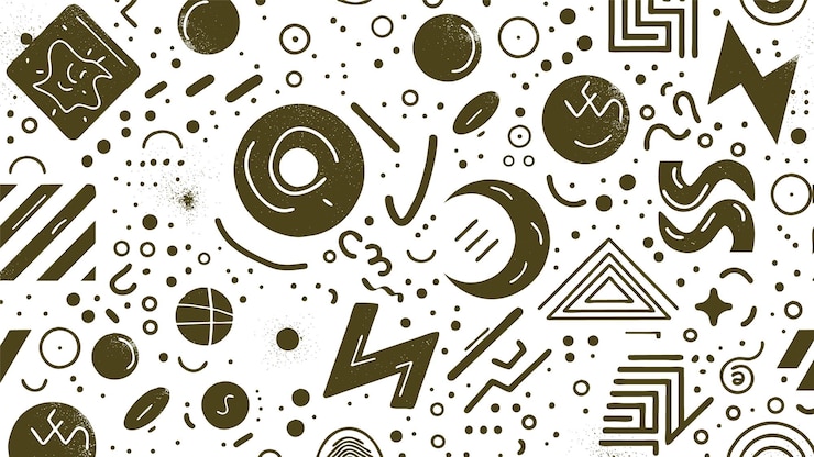 Vector Gratis geometric seamless pattern design