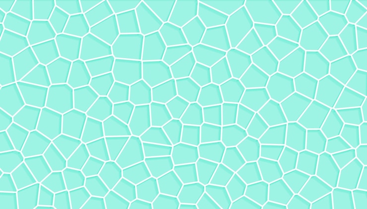 Vector Gratis geometric voronoi grid lines pattern abstract wallpaper design