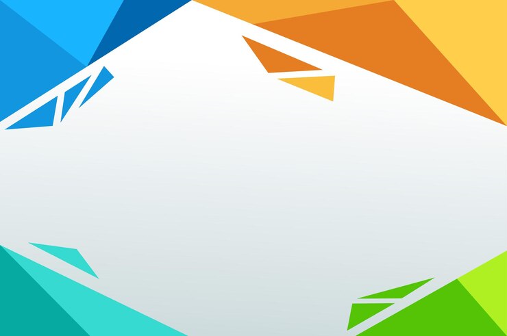 Vector Gratis geometric wave background colorful
