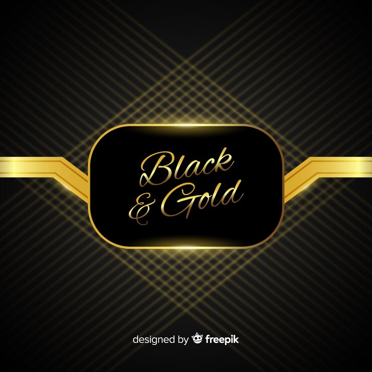 Vector Gratis golden abstract geometric background