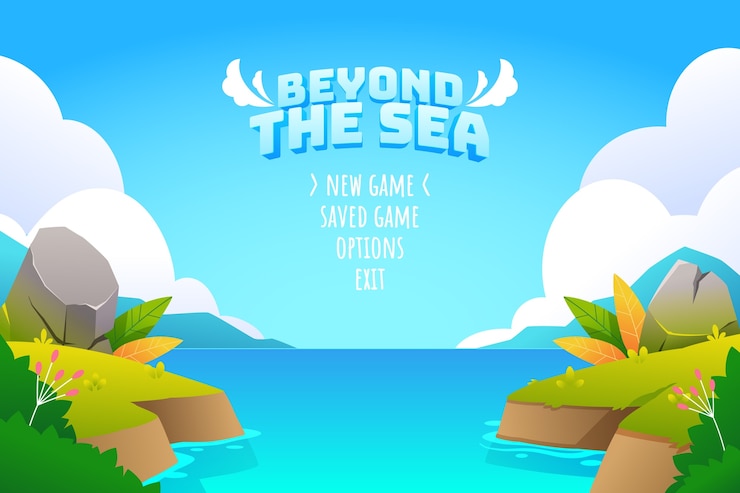 Vector Gratis gradien membuka latar belakang video game