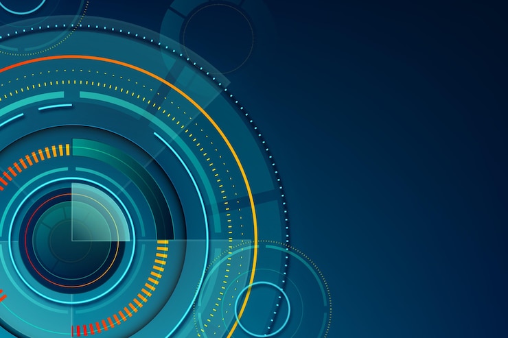Vector Gratis gradient background in futuristic style