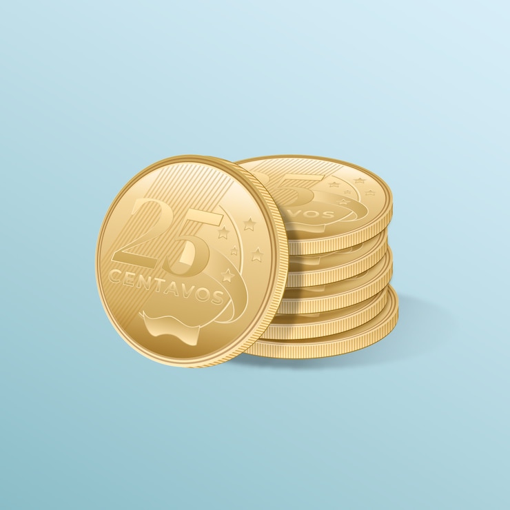 Vector Gratis gradient brazilian real illustration