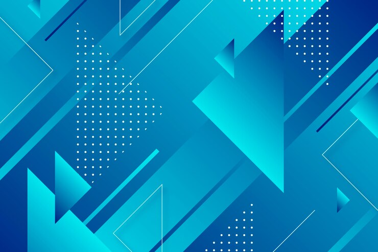Vector Gratis gradient geometric background
