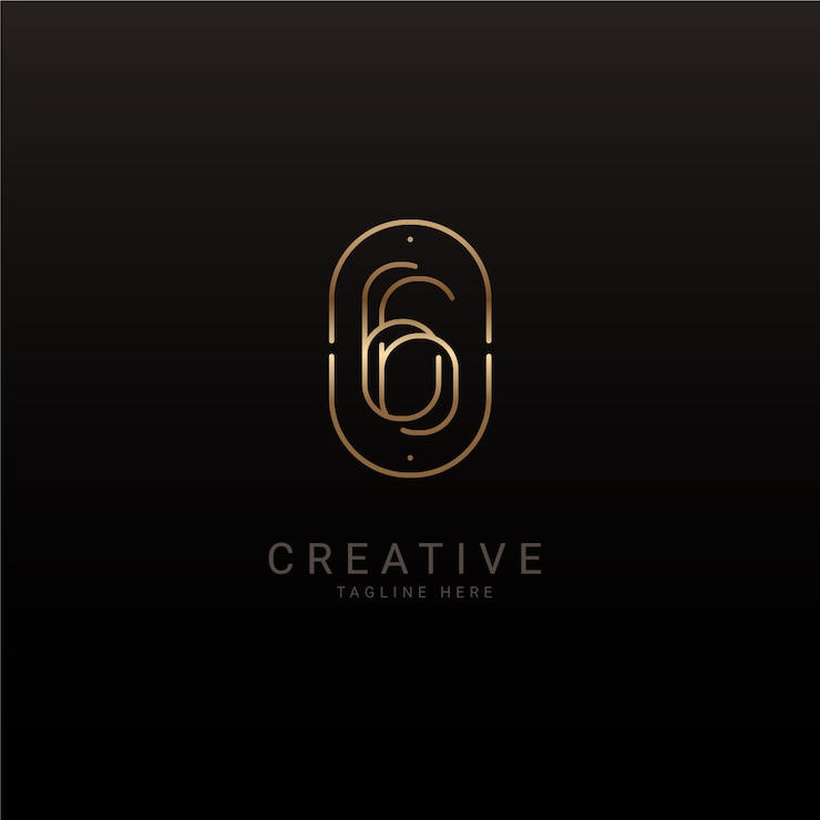 Vector Gratis gradient gg logo template