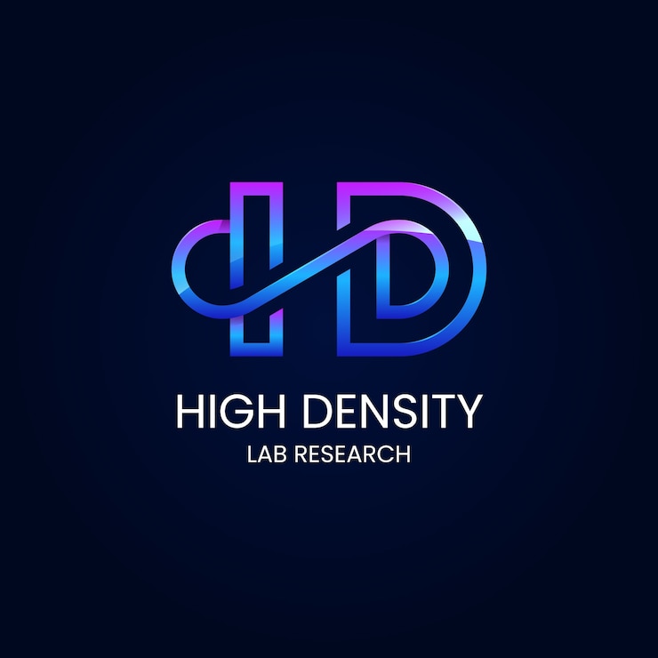 Vector Gratis gradient hd monogram logo design template