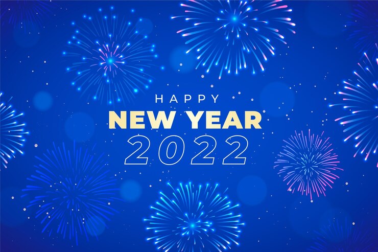 Vector Gratis gradient new year background