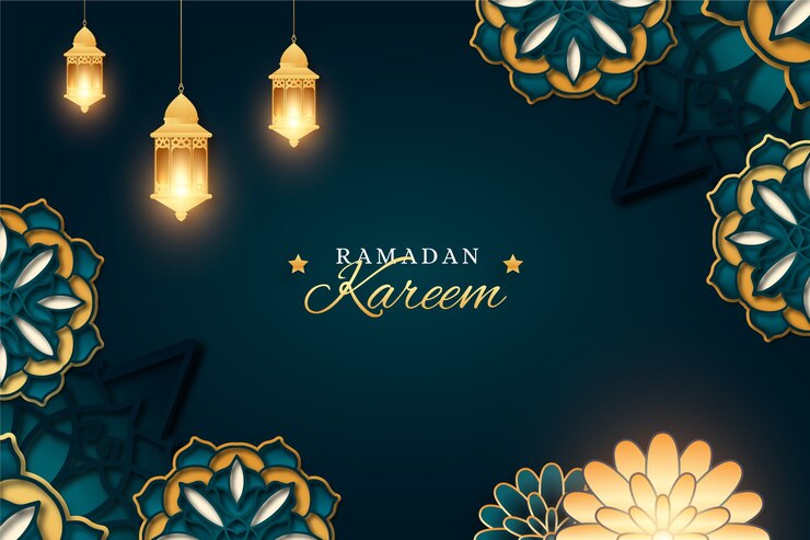 Vector Gratis gradient ramadan background