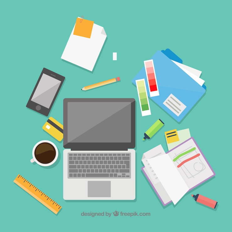 Vector Gratis graphic design elements collection in flat style