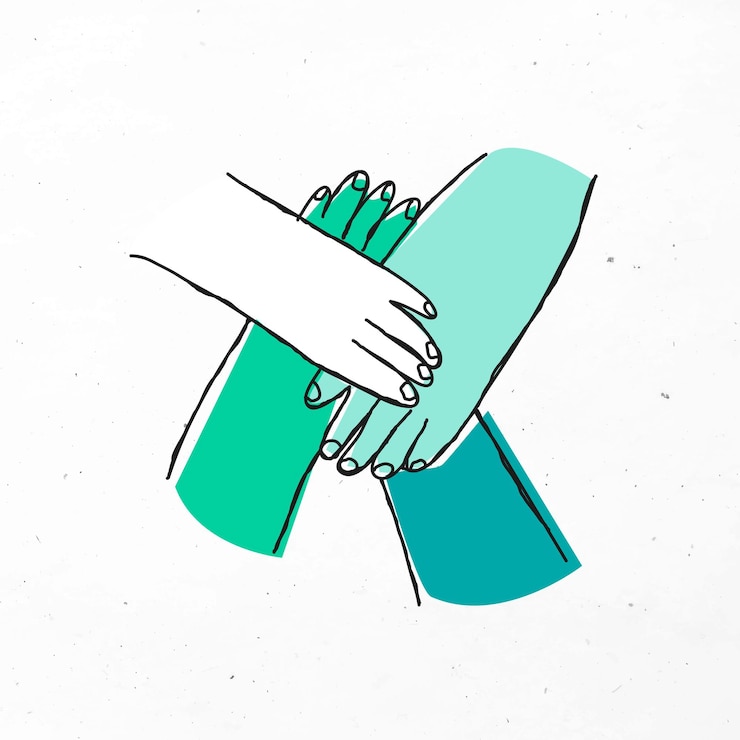 Vector Gratis green professional business teamwork 