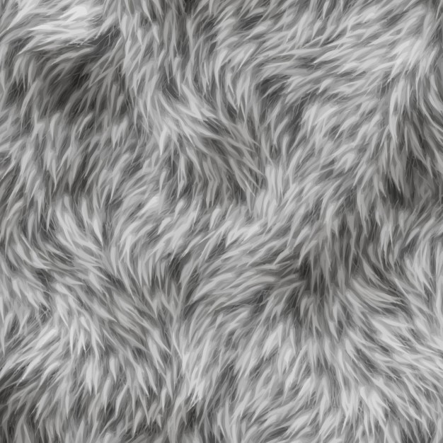 Vector Gratis grey animal hair texture