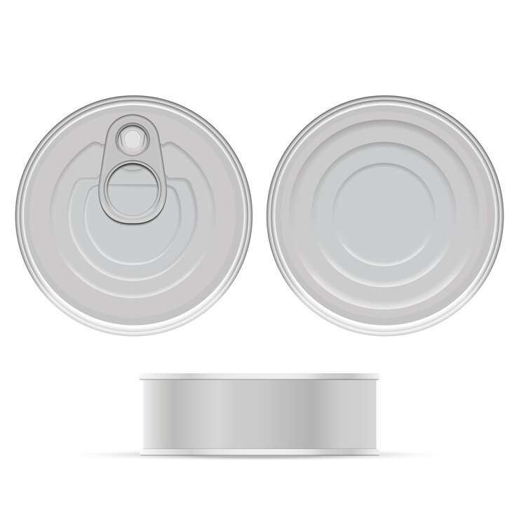 Vector Gratis grey can design