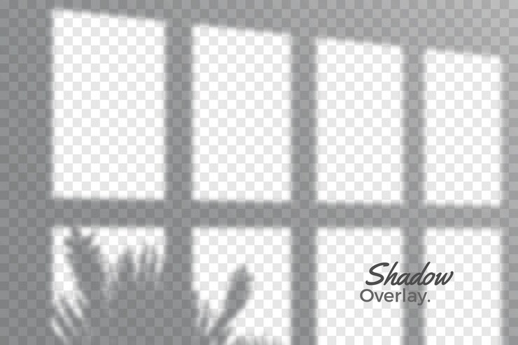 Vector Gratis grey overlay effect of transparent shadows theme