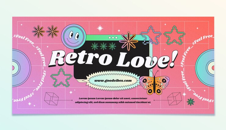 Vector Gratis grid  template design