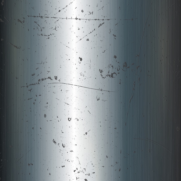 Vector Gratis grunge metal background with scratched surface