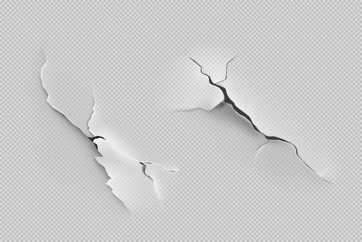 Vector Gratis grunge texture of peeling paint cracks in paper