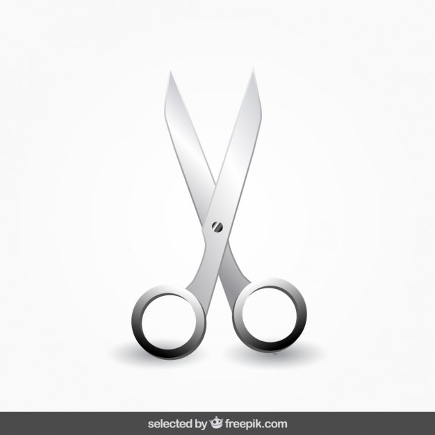 Vector Gratis gunting terisolasi