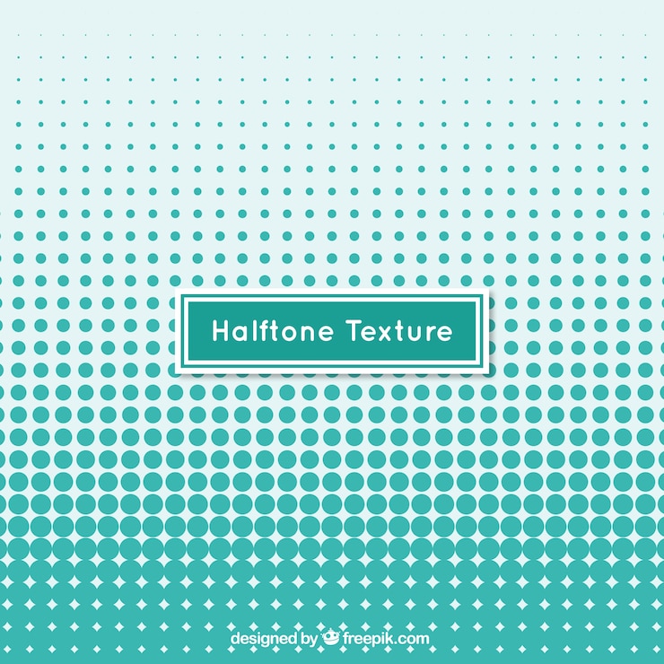 Vector Gratis haldtone green background 