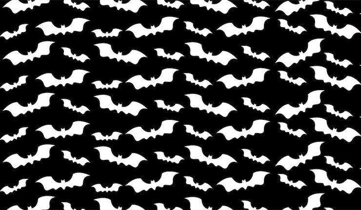Vector Gratis halloween background pattern design template