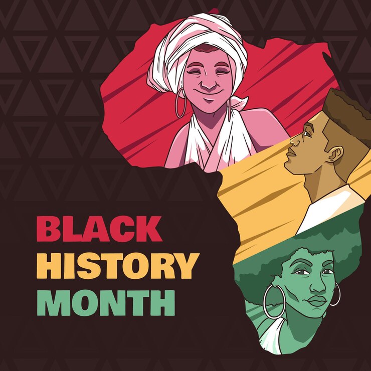 Vector Gratis hand drawn black history month illustration