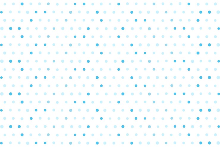 Vector Gratis hand drawn blue dots background