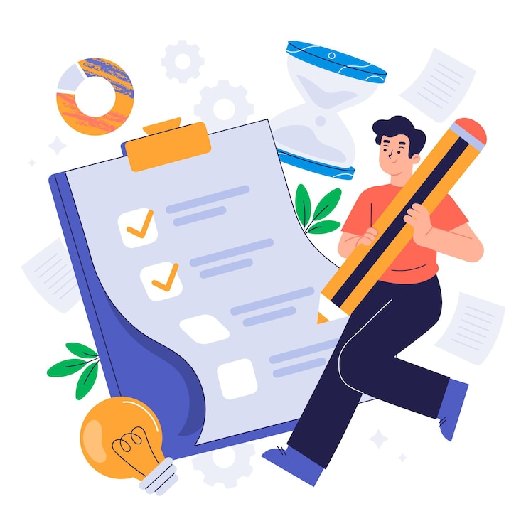 Vector Gratis hand drawn business planning