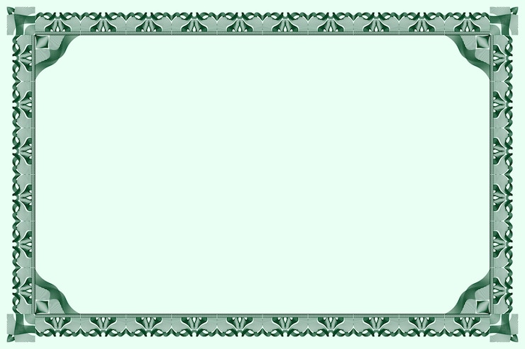 Vector Gratis hand drawn divider diploma ornament frame