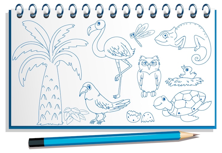 Vector Gratis hand drawn doodle sketch