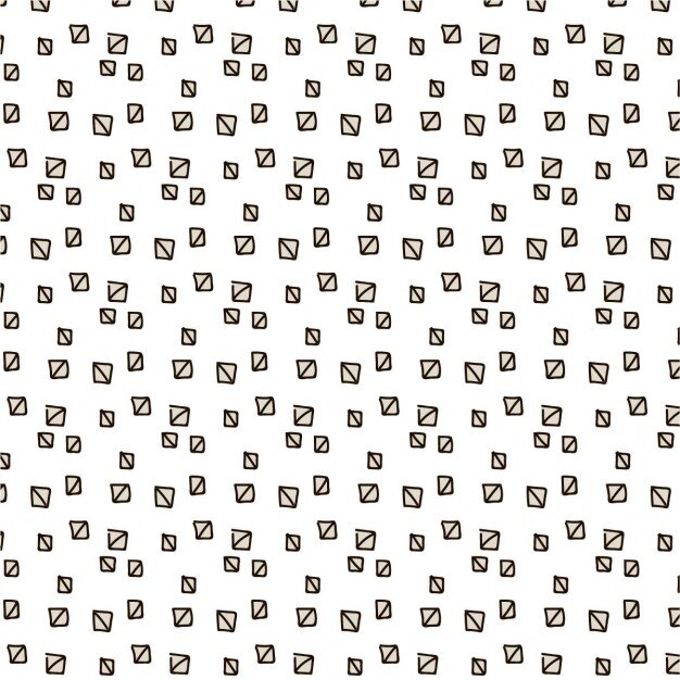 Vector Gratis hand drawn geometric pattern