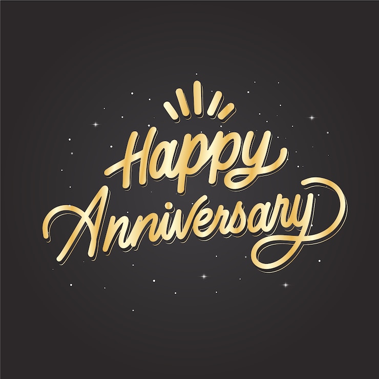 Vector Gratis hand drawn golden anniversary logo