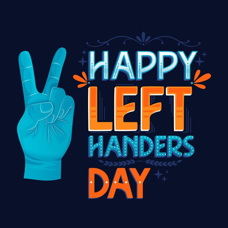 Vector Gratis hand drawn illustration for left handers day