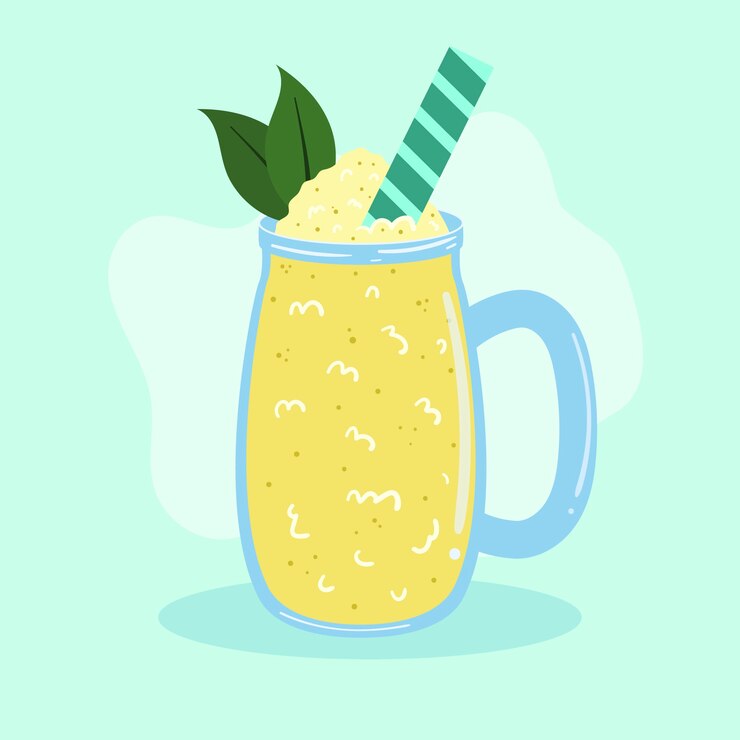 Vector Gratis hand drawn illustration tasty granita