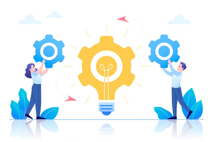 Vector Gratis hand drawn innovation concept