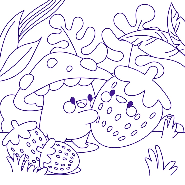 Vector Gratis hand drawn kawaii illustration