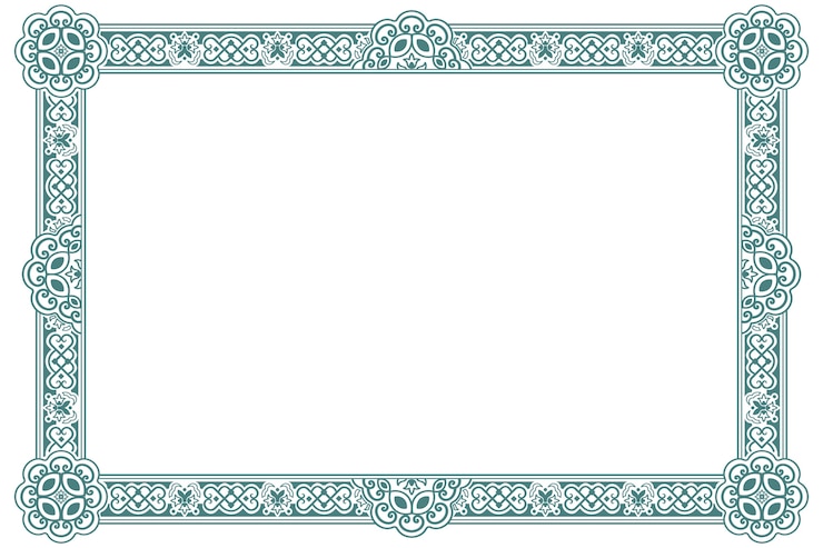 Vector Gratis hand drawn ornament borders