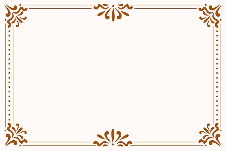 Vector Gratis hand drawn ornament borders