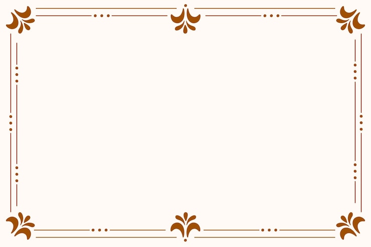 Vector Gratis hand drawn ornament borders