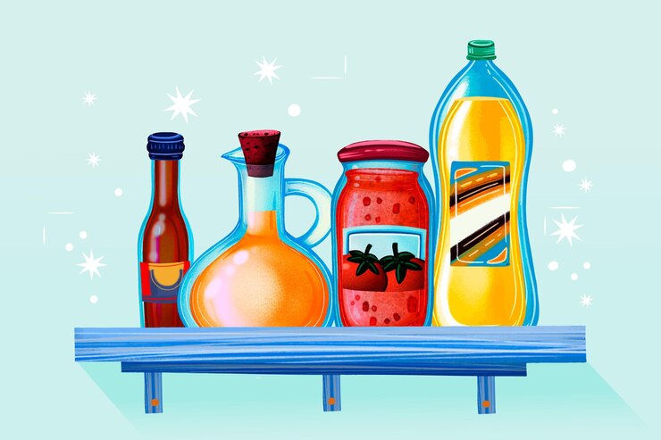 Vector Gratis hand drawn pantry