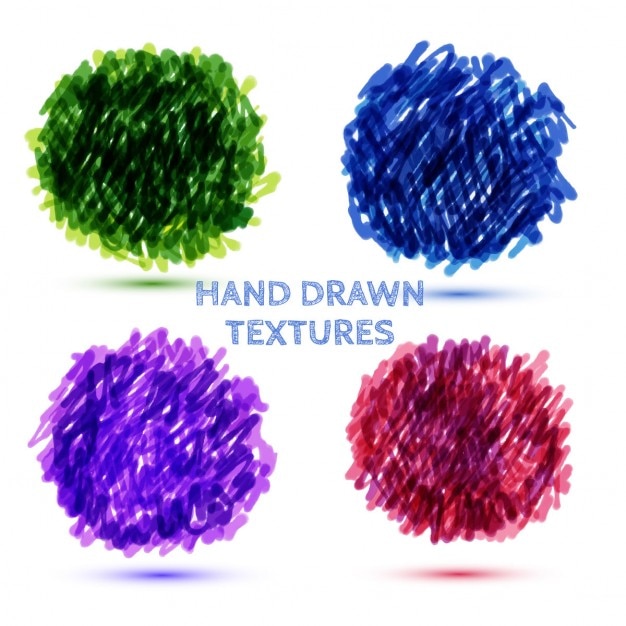 Vector Gratis hand drawn texture