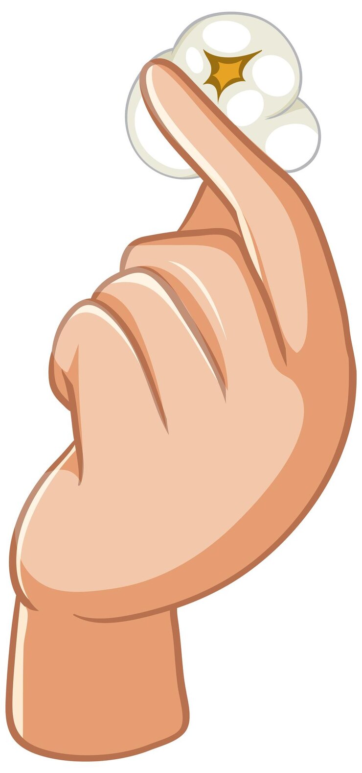Vector Gratis hand picking a popcorn